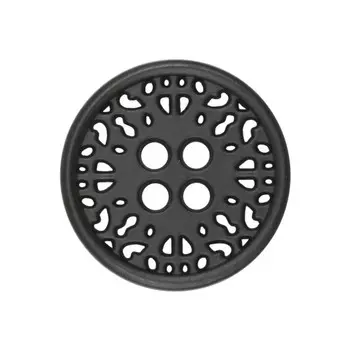 Пуговицы 18 мм (чёрный), 6 шт