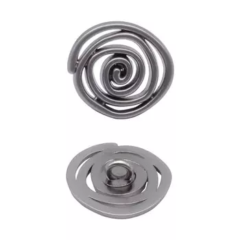 Пуговицы 21 мм (мат. никель), 4 шт