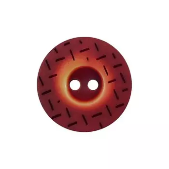 Пуговицы 21 мм на прокол (бордо), 24 шт