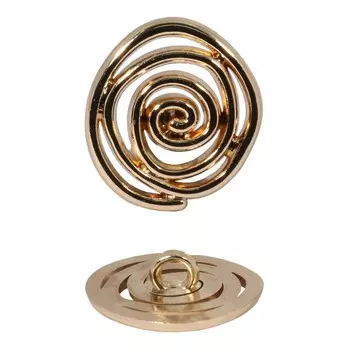 Пуговицы 21 мм (золото), 4 шт