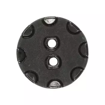 Пуговицы 25 мм (чёрный), 10 шт