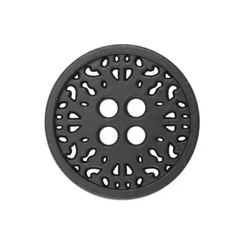 Пуговицы 25 мм (чёрный), 5 шт