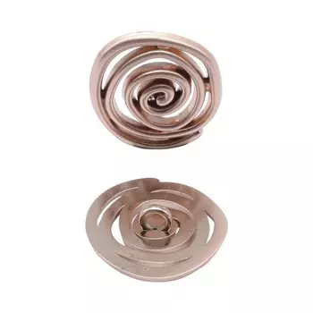 Пуговицы 25 мм (мат. золото), 4 шт