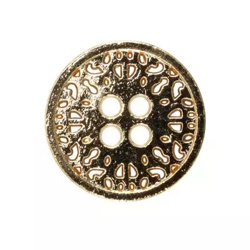 Пуговицы 25 мм (золото), 5 шт