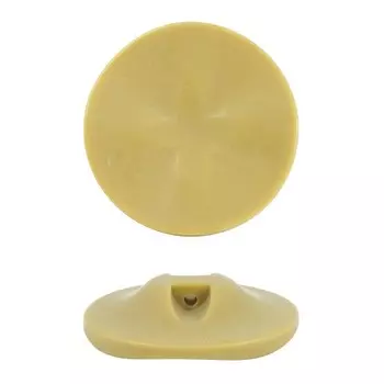 Пуговицы 33 мм на ножке (светлый оливковый), 12 шт