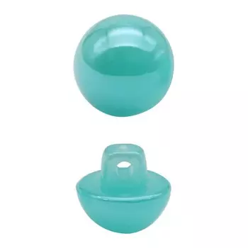 Пуговицы 9 мм (бирюзовый), 25 шт