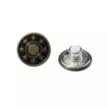 Пуговицы джинсовая, д -17 мм лат.ГР, 50 шт