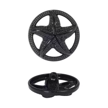 Пуговицы (металл) 25 мм (№1), 6 шт