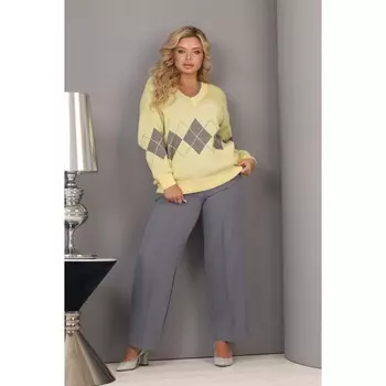 Пуловер женский, размер 58