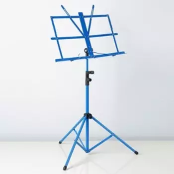 Пюпитр Fleet FLT-MS1blk, синий, складной, с чехлом