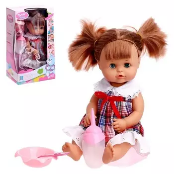 Пупс функциональный «Милая малышка» пьет, писает, с аксессуарами