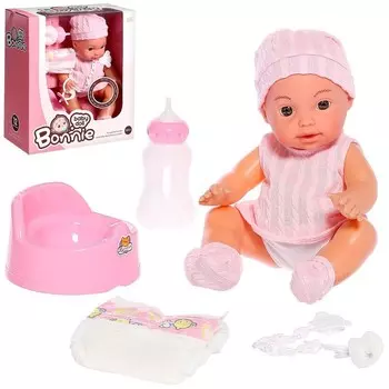 Пупс «Мой малыш» с аксессуарами, пьёт, писает, звуковые функции, МИКС