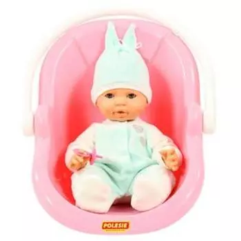 Пупс «Забавный» с соской и переноской, 35 см, в пакете