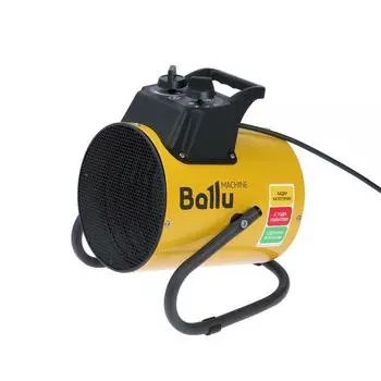 Пушка тепловая BALLU BHP-PE2-2, электрическая, 220 В, 1/2 кВт, 3 режима, 260 м3/ч, до 20 м