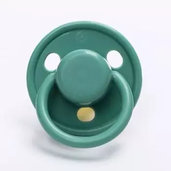 Пустышка латексная Happy Baby «Вишня», 12-24 месяцев, цвет green