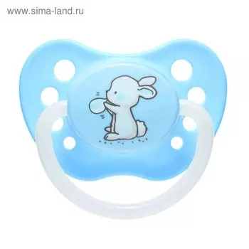 Пустышка силиконовая Canpol babies Little cuties, ортодонтическая, от 6-18 месяцев, цвет МИКС