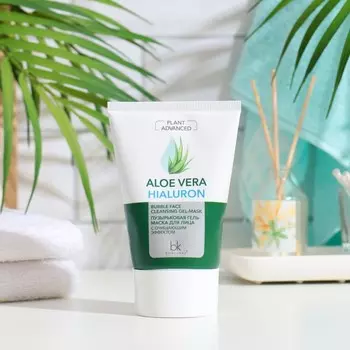 Пузырьковая гель-маска Plant Advanced Aloe Vera для лица с очищающим эффектом, 110 г