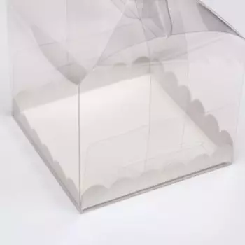 PVC Коробка для бенто - торта 141412 см