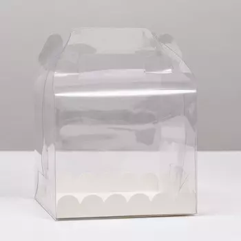 PVC Коробка для бенто - торта 141412 см