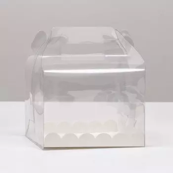 PVC Коробка для бенто - торта 161612 см