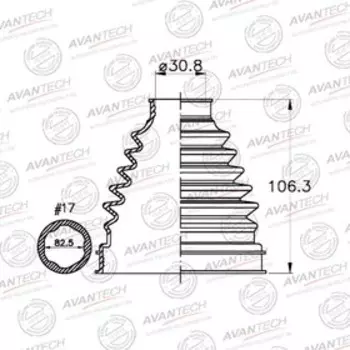 Пыльник привода Avantech BD0127