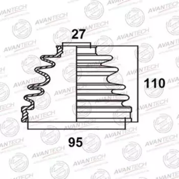 Пыльник привода Avantech BD0209