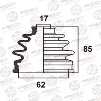 Пыльник привода Avantech BD0221