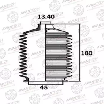 Пыльник рулевой системы Avantech BS0108