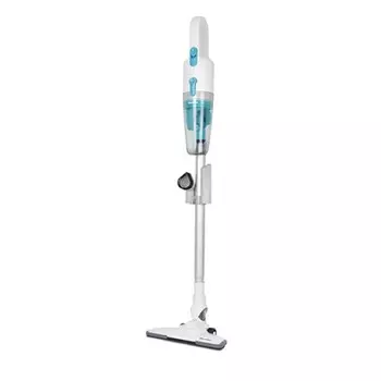 Пылесос Blackton Bt VC0802H, вертикальный, 600/120 Вт, 1.2 л, бело-голубой