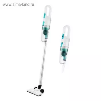 Пылесос Kitfort КТ-586-1, вертикальный, 600 Вт, 1.2 л, шнур 5 м, белый