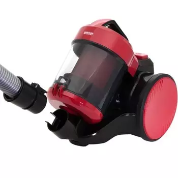 Пылесос MYSTERY MVC-1130, мешковой, 1700/300 Вт,сухая уборка, красно-чёрный
