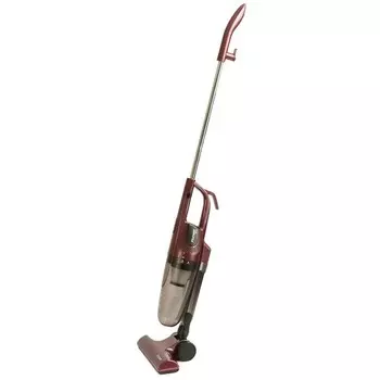 Пылесос Pioneer VC462S, вертикальный, циклонный, 120Вт, 500 мл, цвет винный