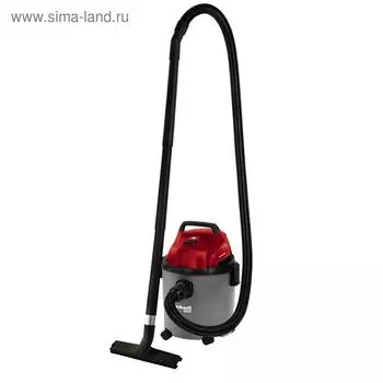 Пылесос строительный Einhell TC-VC 1815, 1250 Вт, пластик бак 15л, 1.5 м , d=36 мм