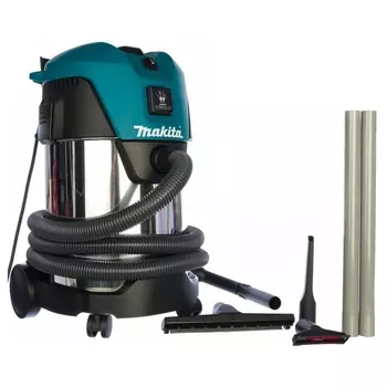 Пылесос строительный Makita VC3011L, вл/сухая уборка, 1000 Вт, 3600 л/мин, 210 мбар, 30 л