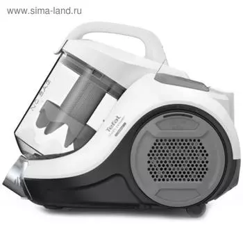 Пылесос Tefal TW2947EA, 750 Вт, 1.2 л, шнур 5 м, чёрно-белый