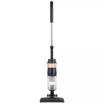 Пылесос вертикальный Pioneer VC467S, 120 Вт, 1 л, цвет чёрный с золотым
