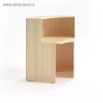 Рабочее место секретаря РМС.1, 900(900)х680х1206(756) мм, клен