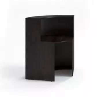 Рабочее место секретаря РМС.1, 900(900)х680х1206(756) мм, венге