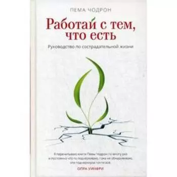 Работай с тем, что есть. Руководство по сострадательной жизни. Пема Чодрон