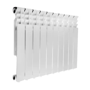 Радиатор алюминиевый AQUAPROM A21, 500 x 80 мм, 10 секций