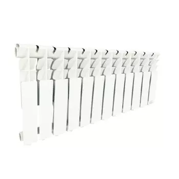 Радиатор алюминиевый Benarmo, 350 x 78 мм, 12 секций