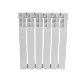 Радиатор алюминиевый Benarmo S19, 500 x 78 мм, 6 секций, 738 Вт