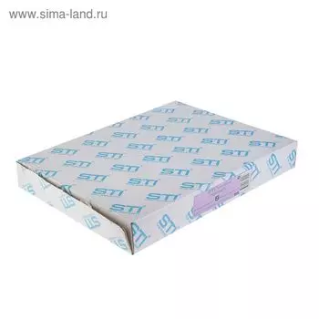 Радиатор алюминиевый STI, 500 х 80 мм, 6 секций