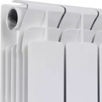 Радиатор биметаллический RIFAR BASE, 200 x 100 мм, 6 секций, боковое подключение