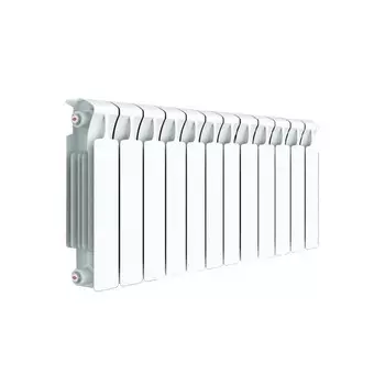 Радиатор биметаллический RIFAR MONOLIT, 500 x 100мм, 12 секций, боковое подключение