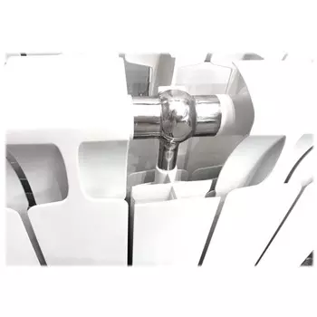 Радиатор биметаллический RIFAR MONOLIT VENTIL MVR, 500x100 мм, 4 секции, нижнее правое подкл