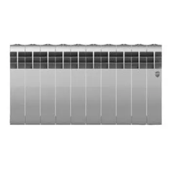 Радиатор биметаллический Royal Thermo BiLiner 350 /Silver Satin, 350x83 мм, 10 секций