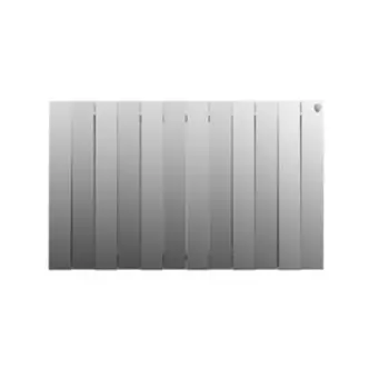 Радиатор биметаллический Royal Thermo PianoForte/Silver Satin, 500 x 100 мм, 12 секций, хром