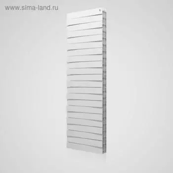 Радиатор биметаллический Royal Thermo PianoForte Tower new/Bianco Traffico, 22 секции, белый