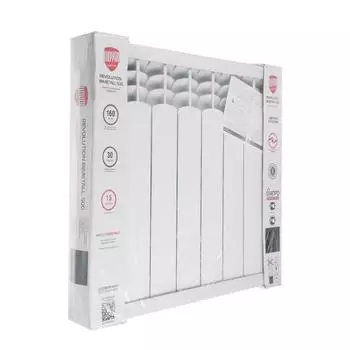 Радиатор биметаллический Royal Thermo Revolution Bimetall 500, 8 секций